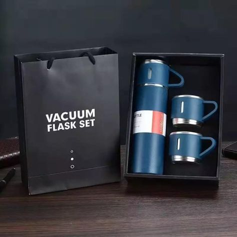 1 Set, Vacuum Flask, 500ml