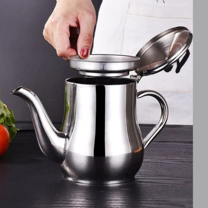 Multipurpose Stainless Steel Oil Pot