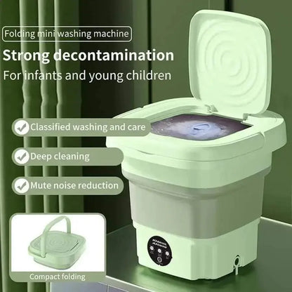 9L Mini Foldable Washing Machine