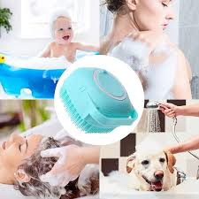 Silicone Soft Cleaning Bath Body Brush, Cube (1 psc)