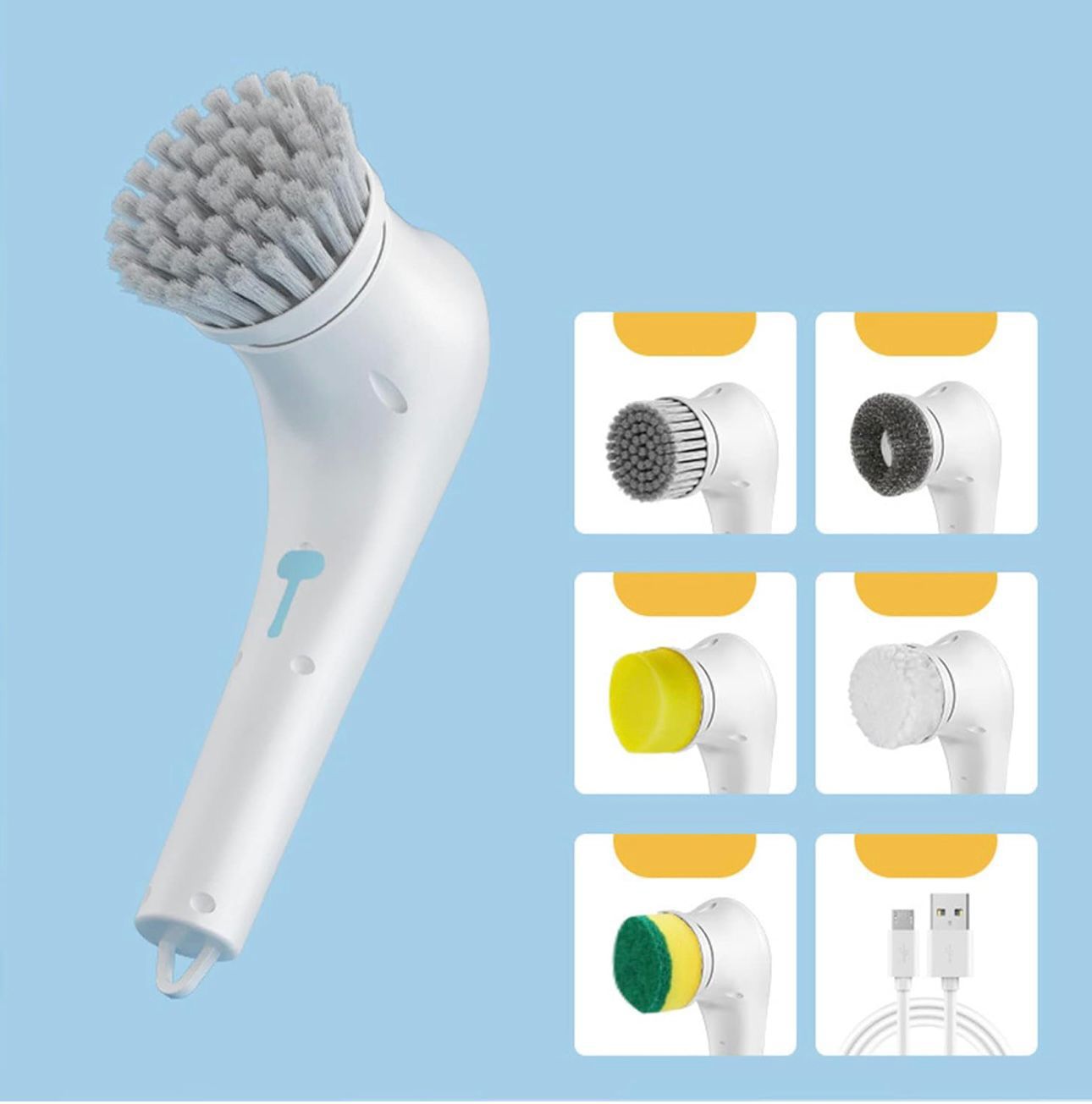 5 in 1 Rechargable Magic Cleaning Brush