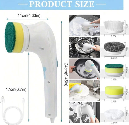 5 in 1 Rechargable Magic Cleaning Brush