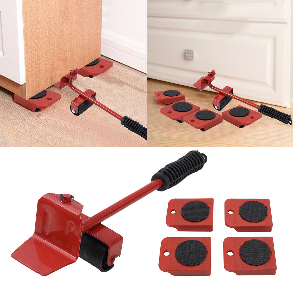 Furniture Moving Tools 5 Pcs Professional Furniture Transport Lifter Tool Set
